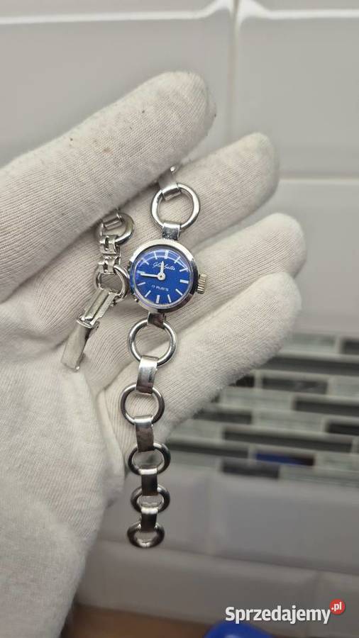 Damski biżuteryjny zegarek Glashutte Chorzów