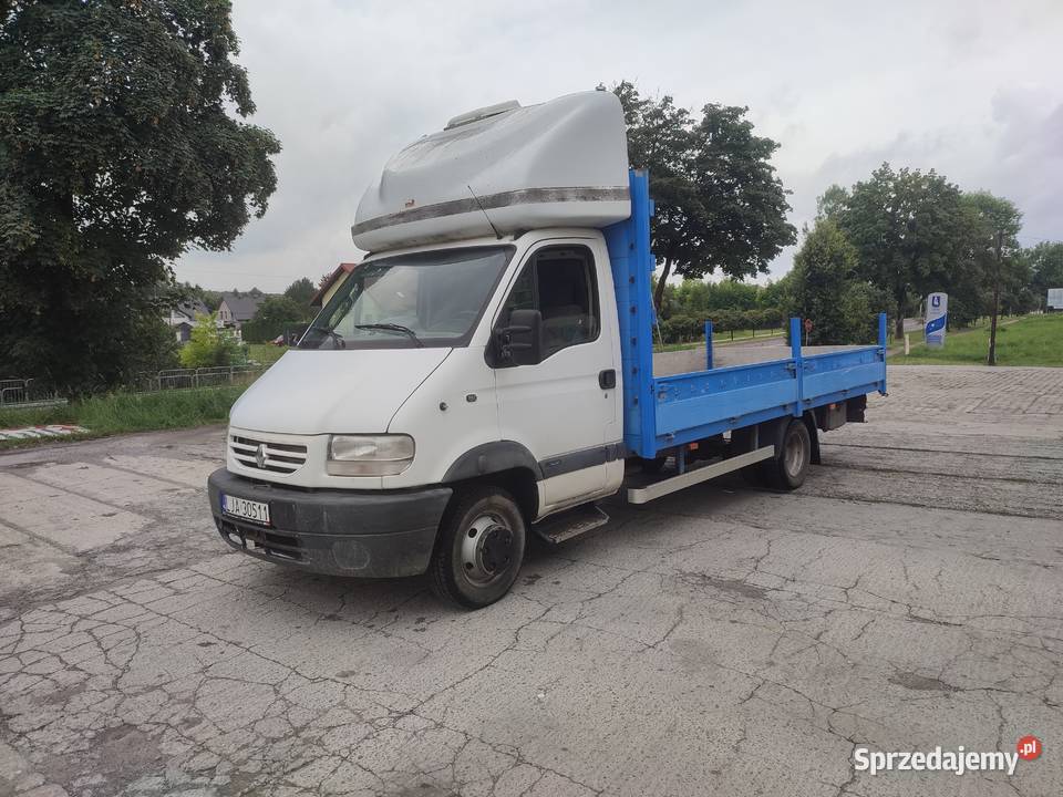 Sprzedam Renault mascott 28 2002r dmc 5500 Skrzynie z plandeką Janów Lubelski