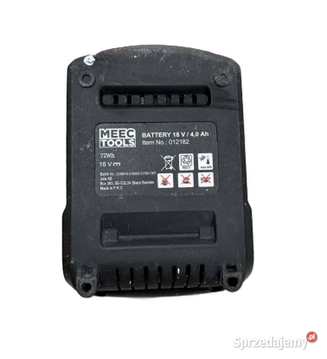Wkrętarka Meec Tools 014035 18v Elbląg sprzedam