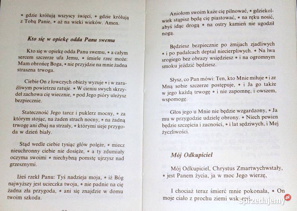 Modlitwy zmarłyc Antoni Skwierczyński MIC lubelskie Chełm sprzedam