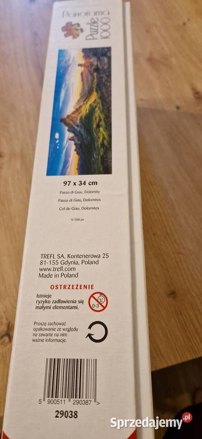 puzzle Trefl 1000el panorama góry Dolomity małopolskie Kraków