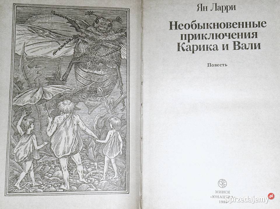 Niezwykłe przygody Karika i Valiego Jan Larri Kultura i Rozrywka Chełm sprzedam