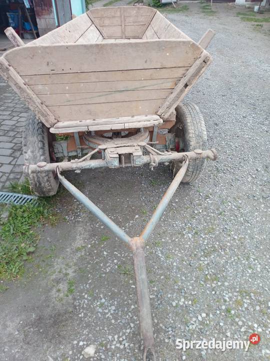 Wóz konny z zaczepem do ciągnika sprzedam