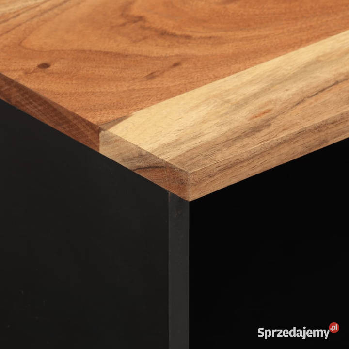 Szafka pod TV 80x33x46 akacja i materiał mazowieckie sprzedam