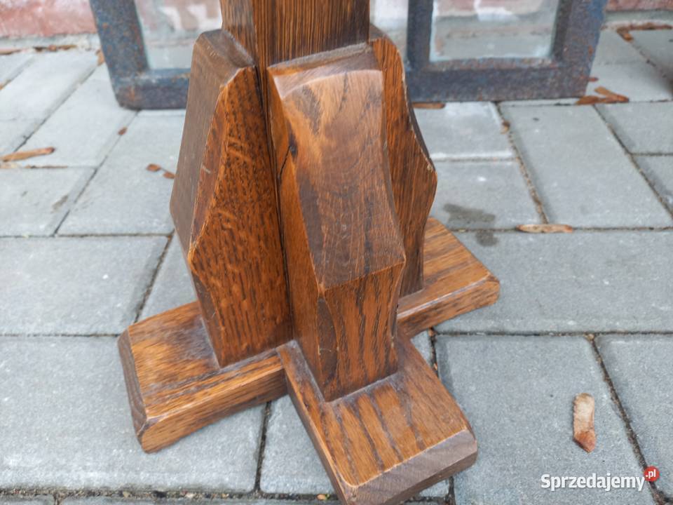 Kwietnik drewniany Stojak na kwiatek holenderski Gawroniec