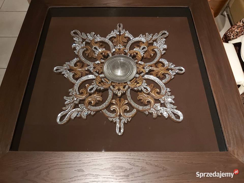 Luksusowy Obraz płaskorzeźba w stylu glamour 4 Wrocław sprzedam