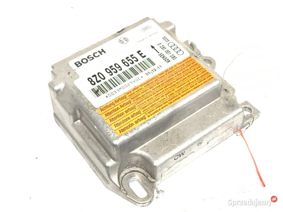 SENSOR AIRBAG AUDI A2 8Z0959655E 0005 CZUJNIK podkarpackie