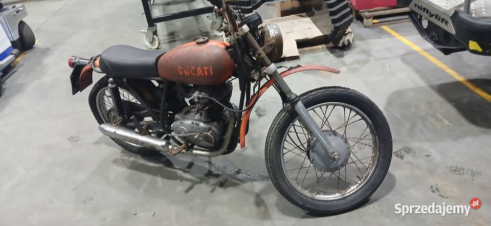 Ducati scrambler 125s 1971 rzadki zabytek 1km Kozy sprzedam
