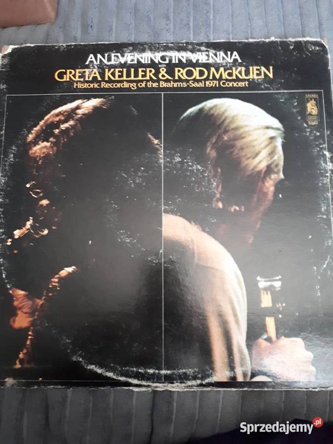 Greta Keller Rod McKuen BrahmsSaal 1971 concert Płyty i kasety Pruszków
