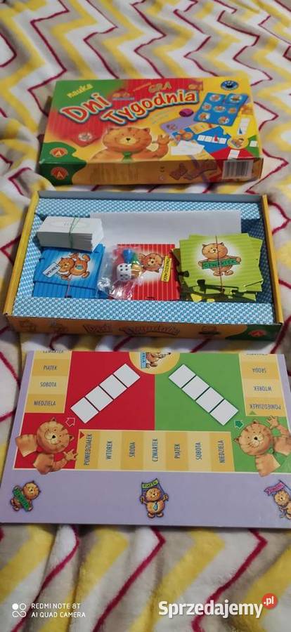 dni tygodnia gra najmłodszych Zabawki Poznań