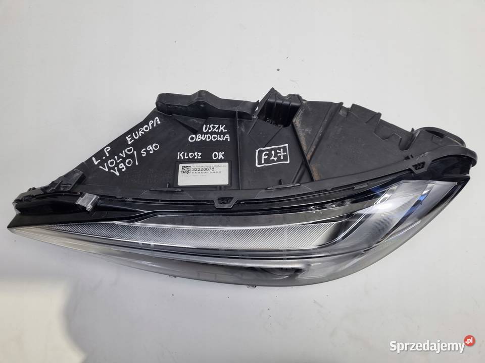 LAMPA LEWA PRZEDNIA Volvo S90 V90 II lewy przód Lampy przednie Rudka