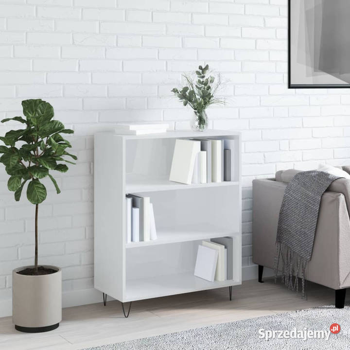 Regał biały połysk 695x325x90 materiał Warszawa