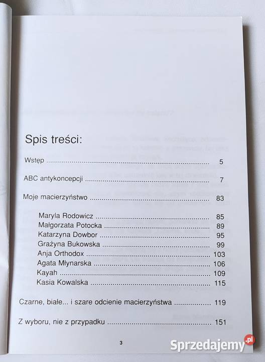 Antykoncepcja czyli świadome macierzyństwo Poradniki, albumy i reportaże Hajnówka sprzedam