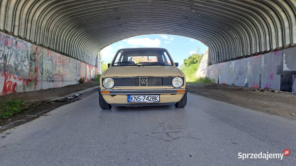 Vw golf mk1 nieuszkodzony Nowy Sącz sprzedam