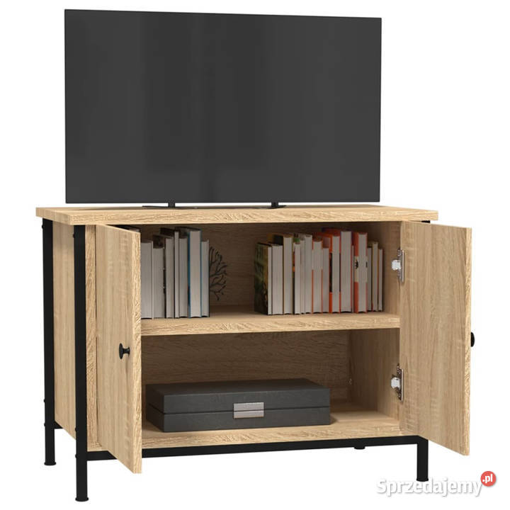 Szafka TV z drzwiczkami dąb sonoma 60x35x45