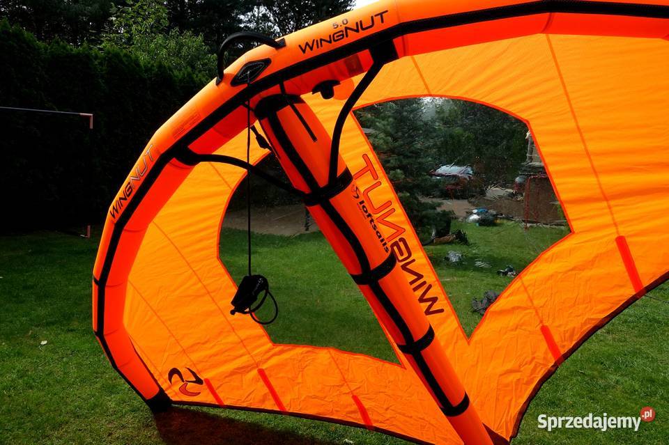 Latawiec wing foil Loftsails WingNUT 50m2 prawie Surfing, windsurfing, kitesurfing łódzkie Łódź