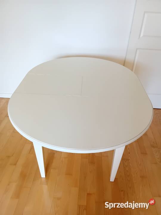 Stół biały okrągły NOVELLE mazowieckie Warszawa