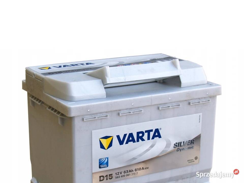 Akumulator Varta Silver D15 63Ah610A Łódź Układ elektryczny