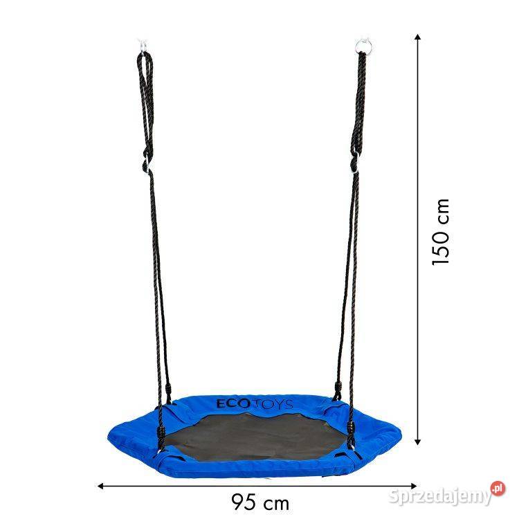 Huśtawka ogrodowa bocianie gniazdo sześciokątna podlaskie Bielsk Podlaski
