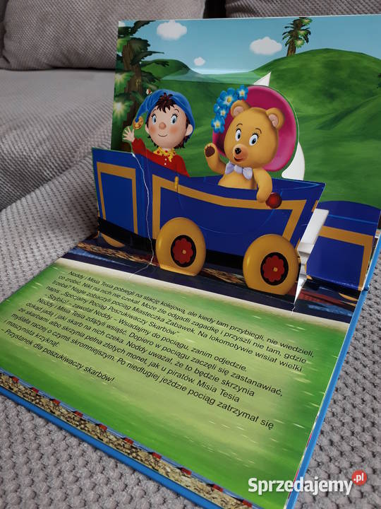 książeczka zawiera przestrzenne scenki NODDY Kraków