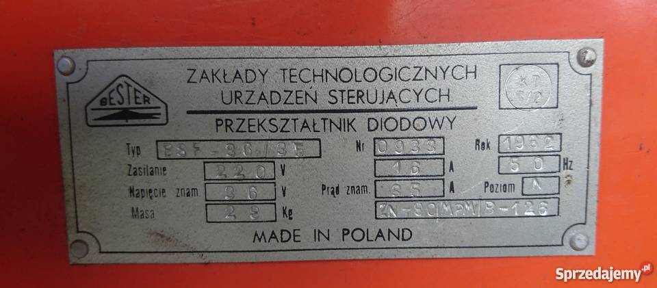 Przekształtnik diodowy Bester BDF3635