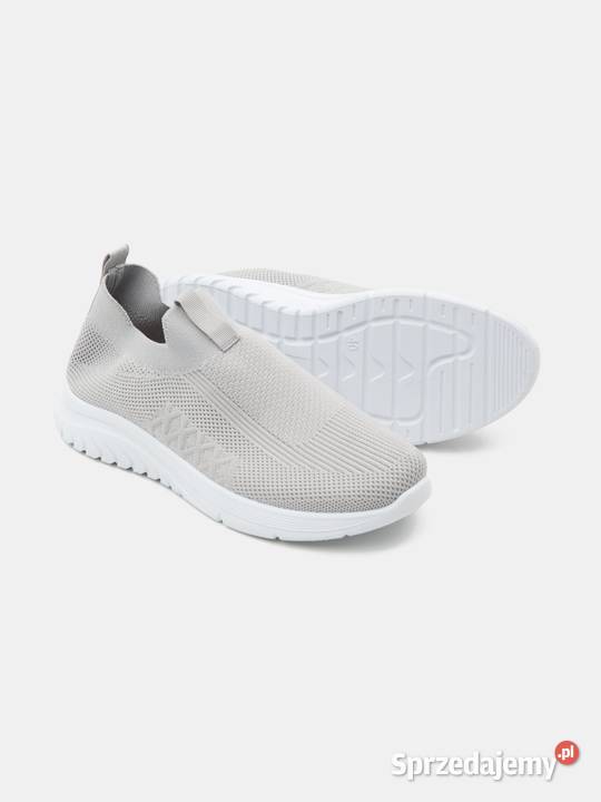 szare sneakersy Sinsay 39 Damskie Olkusz