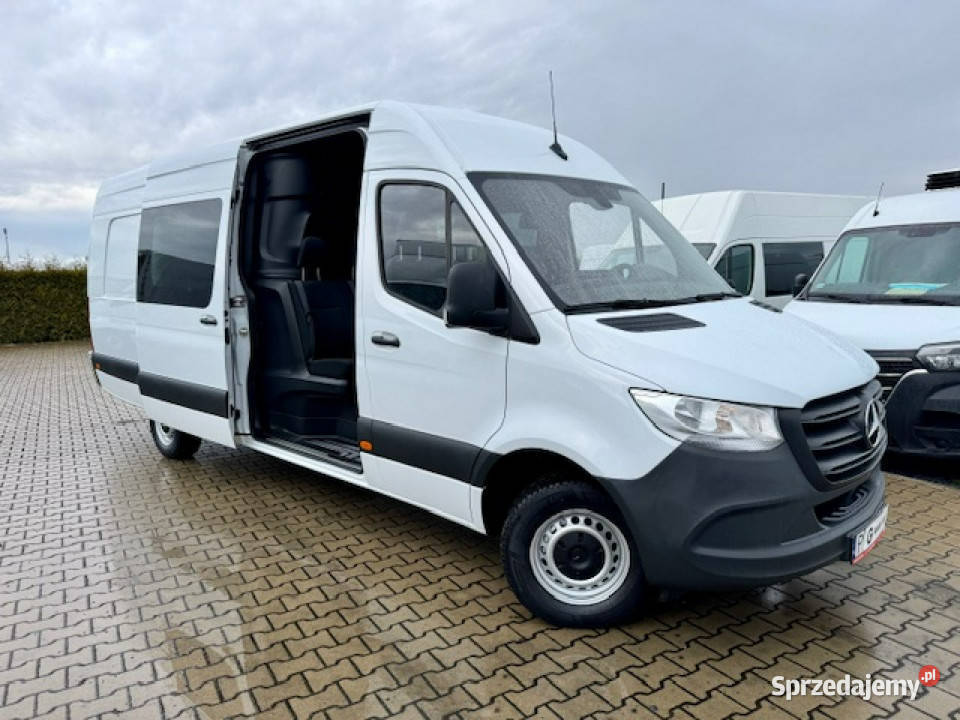 Mercedes Sprinter SALON 319 190 DOKA 7 OSÓB XXXL Rok produkcji 2022 Leszno