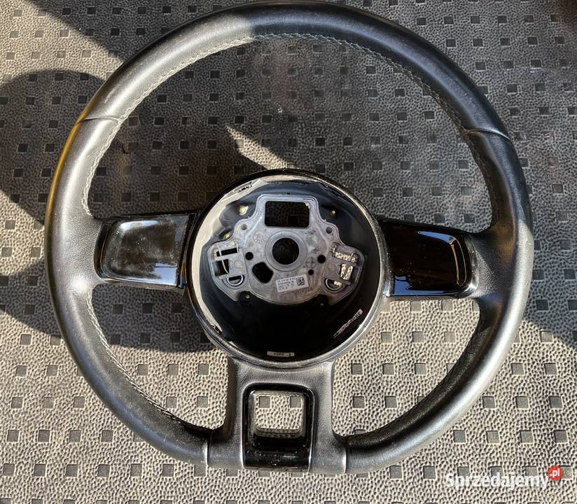 Skórzana kierownica z poduszką Volkswagen UP sprzedam