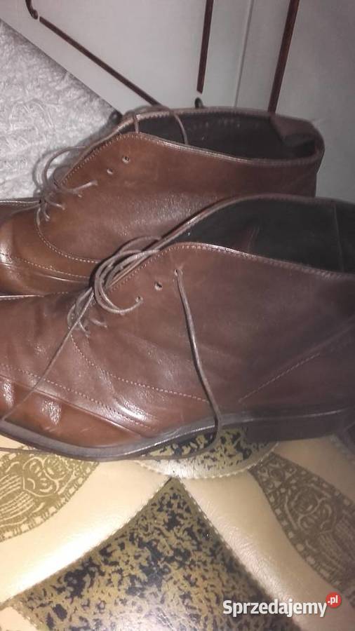 WŁOSKIEMARKOWE SKÓRZANEMĘSKIE BUTY HUGO BOSS r Piła sprzedam