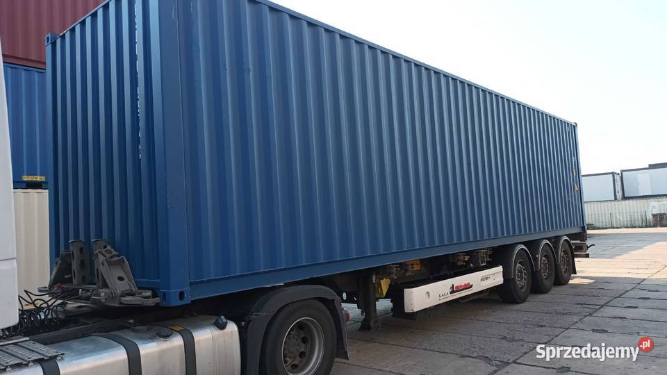 Kontener morski magazynowy uszkodzony 40HC Warszawa