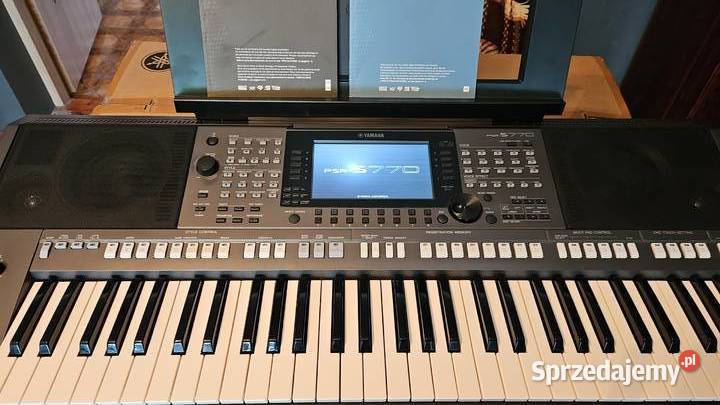 Yamaha PSRs770 stan 100 sprawna Yamaha Bobrowniki sprzedam
