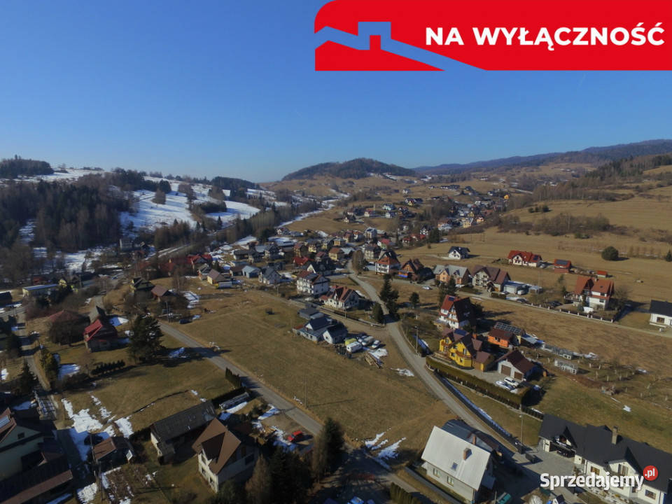Wymiarowe działki budowlane w Krośnicy asfalt Sprzedaż Krośnica