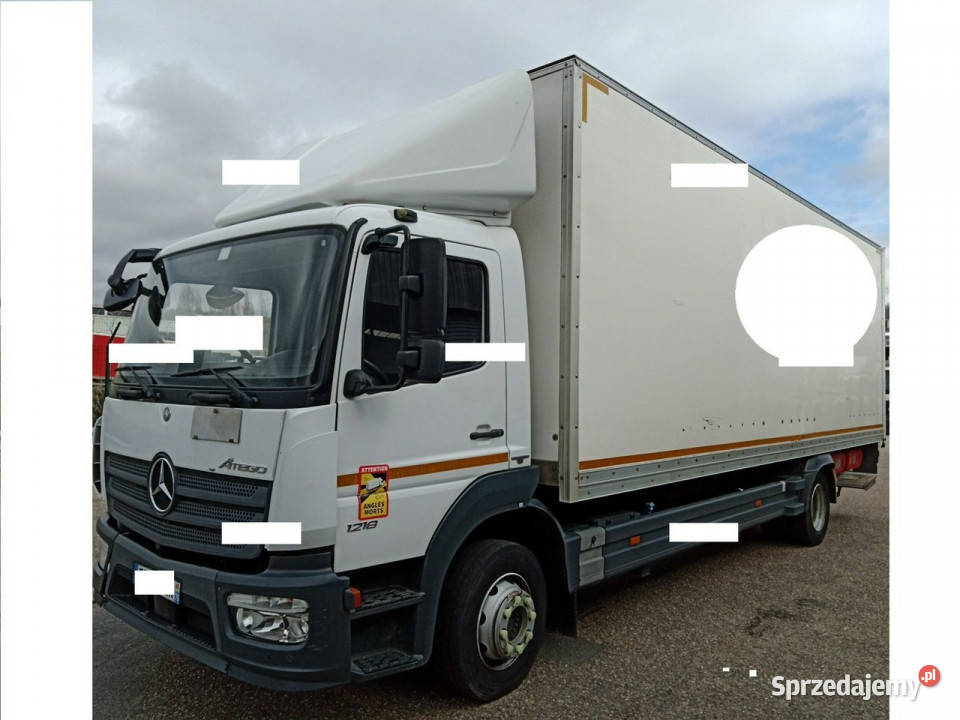 Mercedes Atego 1218 Euro6 323 Kontener 18p winda Góra Kalwaria