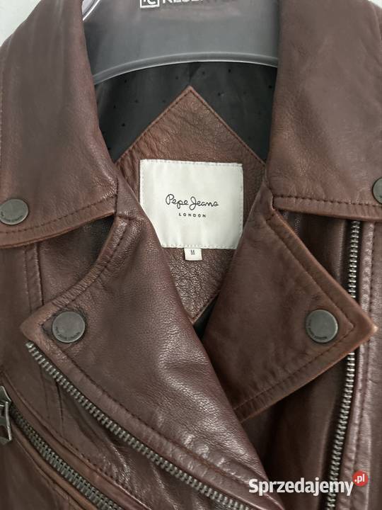 Ramoneska Pepe Jeans M kurtka skórzana ramon