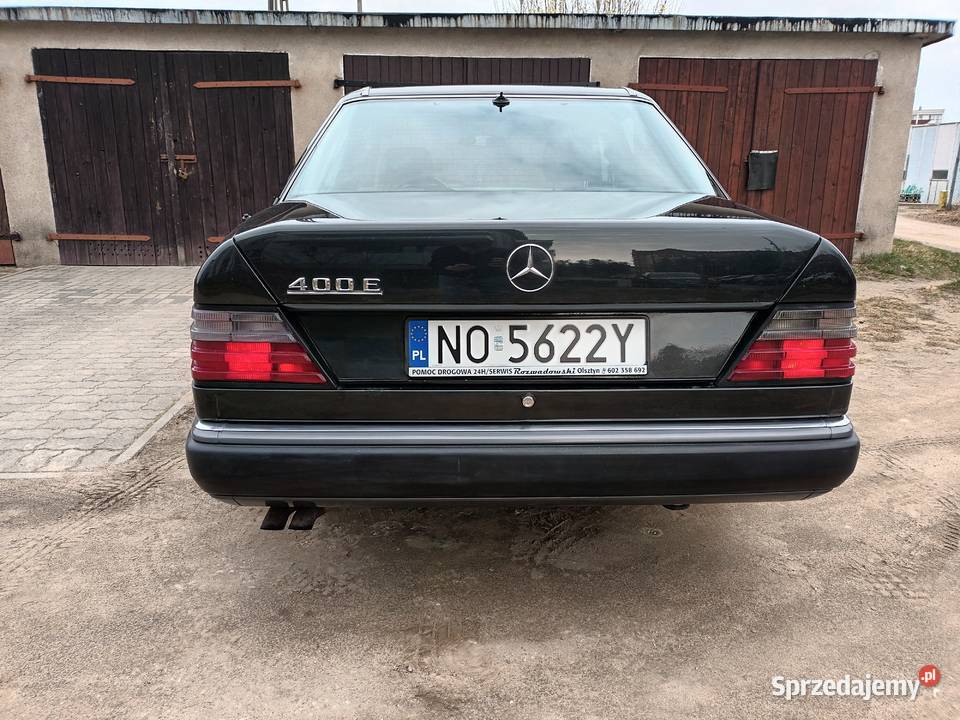 Mercedes w124 400e V8 Piękny KLASYK Biskupiec