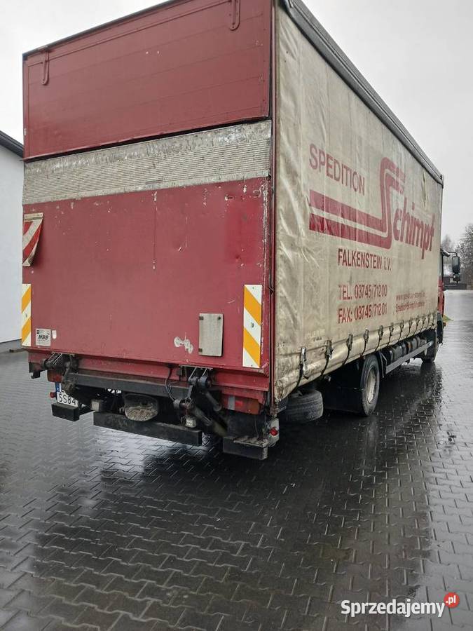 Man 12240 firanka 800000km Plandeki