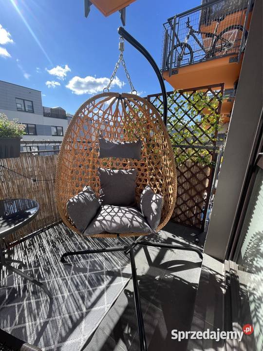 Fotel wiszący wolnostojący kokon Fotele wiszące