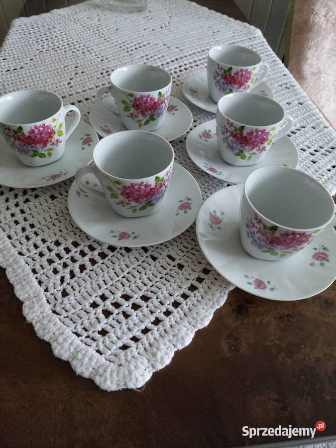Filiżanki Fine Porcelana Mirosławiec