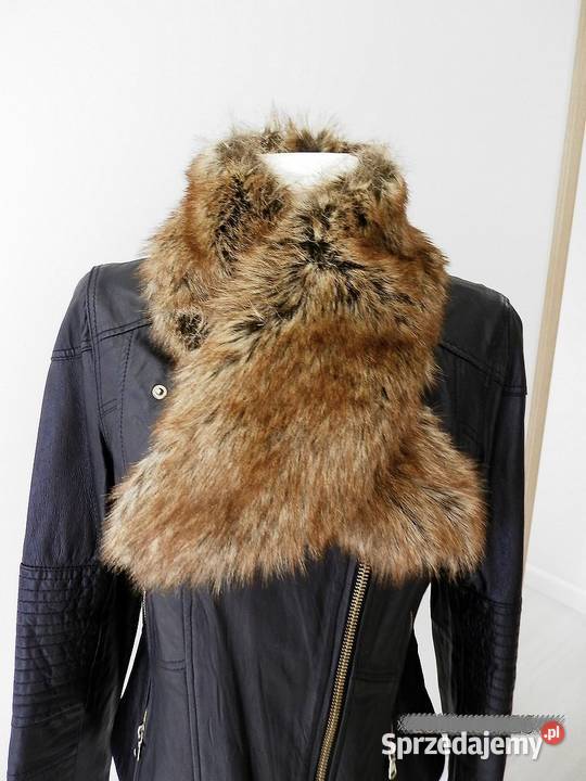 Szal Futrzany Etola Sztuczne Futerko Kołnierz Dodatki Łomża