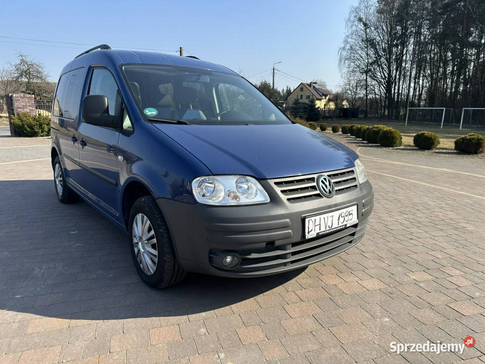 Volkswagen Caddy Stan zadbany III 2004 lakier metallic mazowieckie Lipówki