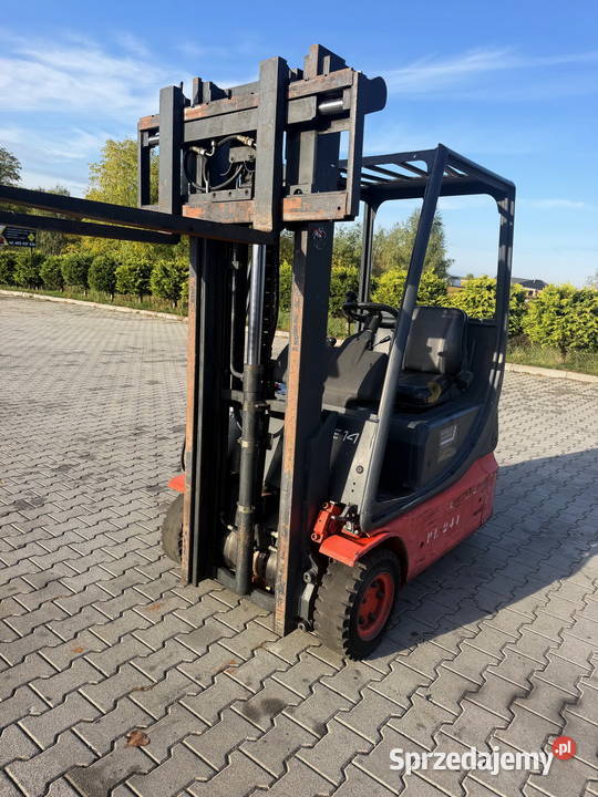 wózek widłowy elektryczny LINDE E14 wolny skok Działoszyn