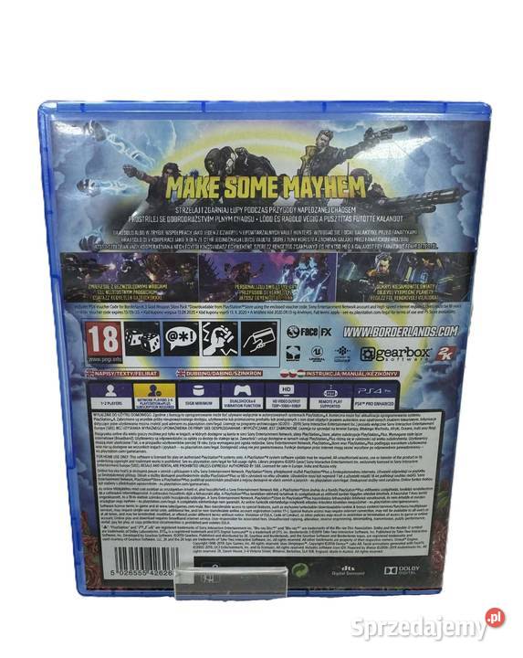 Gra Borderlands 3 4 sprzedam