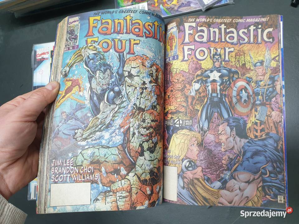 Mega Marvel 118 1998 Fantastic Four pomorskie