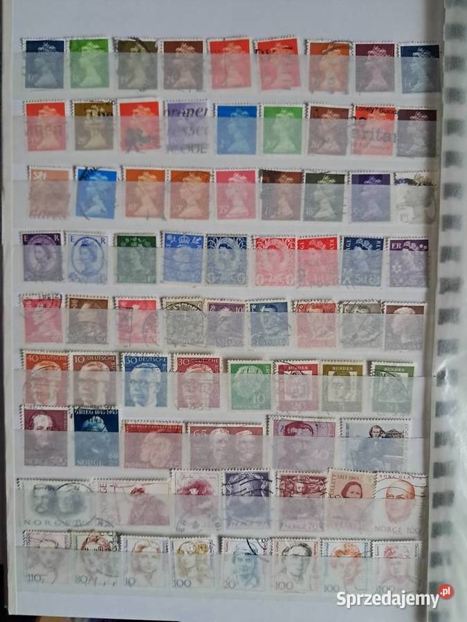 Klaser ze znaczkami Lubaczów sprzedam