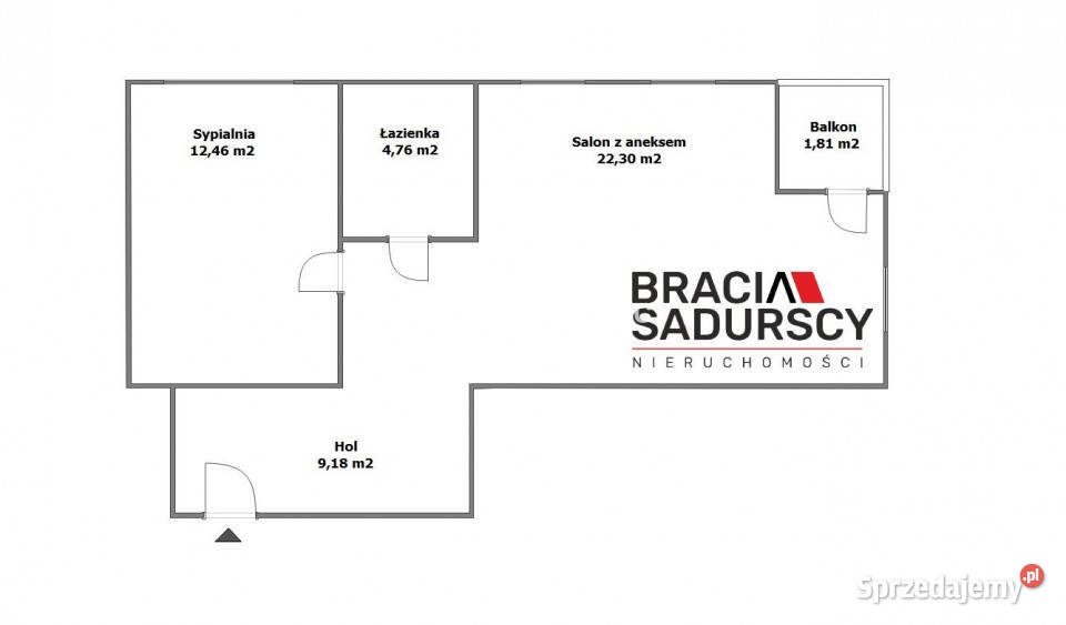Mieszkanie Kraków Półłanki 486m2 2pokojowe
