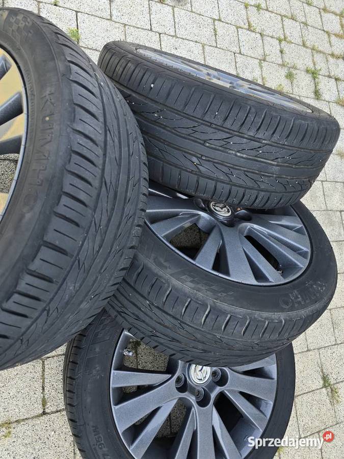 4 felgi aluminiowe ALU r17 7jx17 et60 5x1143 Legnica sprzedam