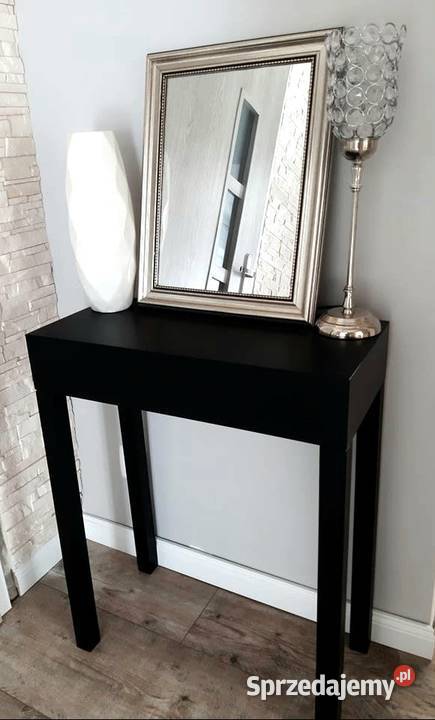 Konsola drewniana czarna stolik małopolskie Kraków