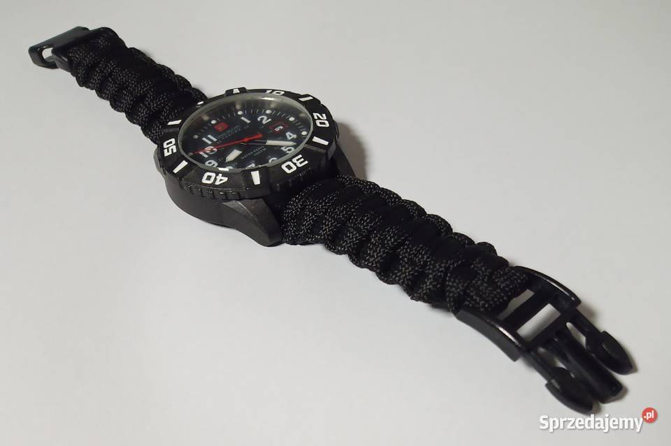 Zegarek szwajcarski SWISS MILITARY HANOWA Black na rękę Chorzów sprzedam
