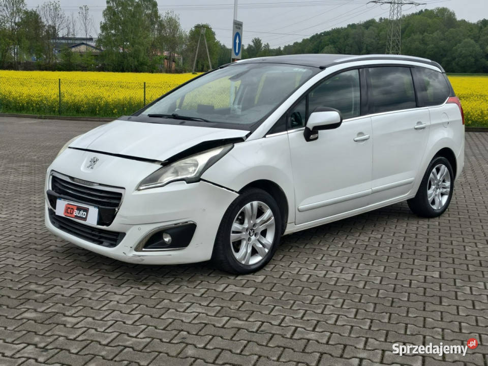 Peugeot 5008 16 ehdi 115 head up nawigacja