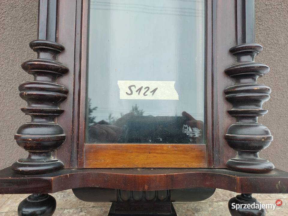 S121 Skrzynia obudowa starego zegara szafka pomorskie